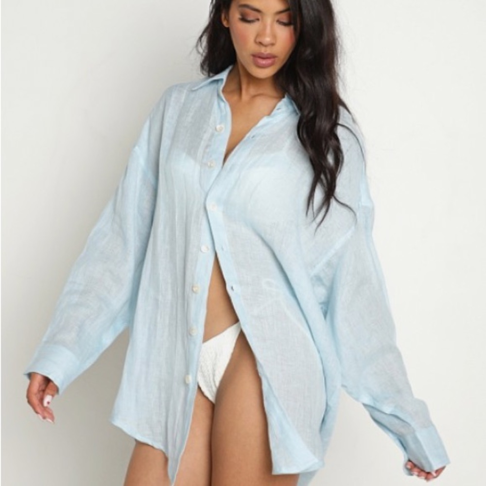 Vitamin A Linen Gauze Shirt